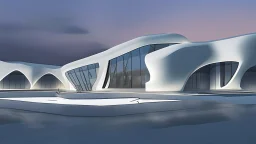 Cabañas campestres Zaha Hadid, 4k