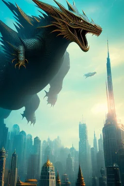 Kaiju, gloomy, 8k resolution, intricate details, ornate details, soft lighting, vibrant colors, retroanime, masterpiece, intricate eyeliner, dark eyeshadow, eyes, intricate tattoos, Modern city background