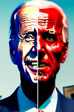 realistic image, joe biden zombie, zombie performance, blood, torn arm, night, walking twisted, waist up view, dark ambient, highly detailed, sky background, concept art, unreal engine 5, god rays, ray tracing, RTX, lumen lighting, ultra detail, volumetric lighting, 3d, finely drawn, high definition, high resolution.