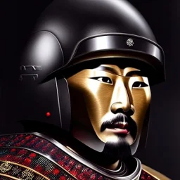 Ultra detailed fullbody Portrait in oil on canvas of medieval SAMURAI with armor,helmet,extremely detailed digital painting,ultrarealistic skin,intense stare, extremely detailed face, crystal clear eyes, mystical colors ,perfectly centered image, perfect composition, rim light, beautiful lighting,masterpiece ,8k, stunning scene, raytracing, anatomically correct, in the style of Simon Bisley and Ohrai Noriyoshi and robert e howard and Steve Jung and Wizyakuza and uncannyknack.