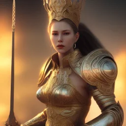 badass female queen of war, beautiful figure, wearing form fitting armor sharp focus,macro lens,800mm intricate filigree metal design, mythpunk, medievelpunk, full body portrait, cinematic, dramatic lighting, unreal engine 5, 8k, hyper realistic. Volumetric lighting. Light halation, by Hyung-tae Kim and Krenz Cushart Artstation and artgerm, Artwork by Guweiz, Peter Mohrbacher, Artgerm and Mark Brooks, unreal engine 5 hyper elegant,hyperphotorealistic, epic composition,bokeh, cinematic