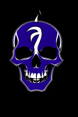 logo white writing 666 purple