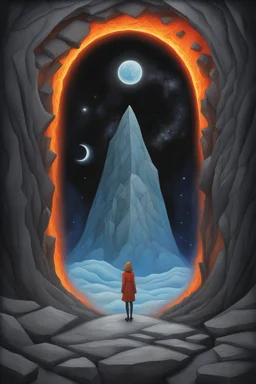 a portal to another universe,by artist "Tracy Lee Stum";by artist "Leonora Carrington Schloe";by artist "burned basalt"