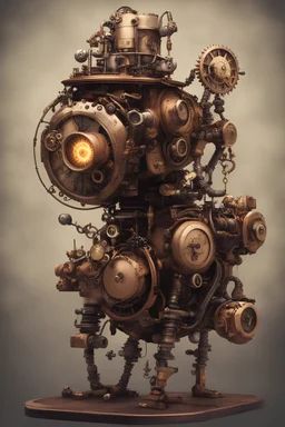 A steampunk inventor who creates sentient clockwork creatures to aid in everyday tasks.