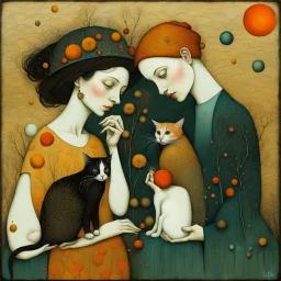 Richly textured Hieronymus Bosch, Catrin Welz-Stein, William Turner, Zdzisław Beksiński, Jacek Yerka oil on canvas zentangle line art style mix, surreal frosted fantasyland winter oceanscape, hoarfrost on trees, high grasses, snow and cottages, withered flowers, pale sunrise; paint splatter, beautiful vibrant colors, reflections, SK, flying seagulls, dramatic clouds, snowfall.