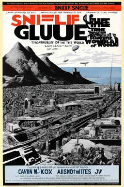 SNIFFIN'GLUE mag - Fiction - All the troubles of the world (by Isaac Asimov) - lanet of PArisites (by Calvin M Knox) - All purpose Robot (by Jay Wallace) - April #35