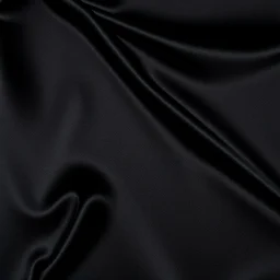 Black Silk & Black Velvet Textured Background.