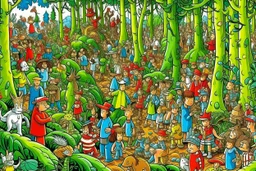 where's Wally but with cats big image jungle