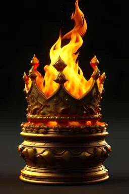 Fire king realistic