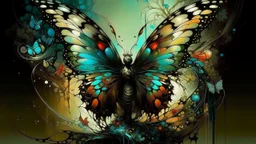 fractals, butterfly, Fiona Staples