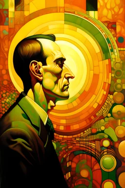 Every thought and belief is an apparition; Post-Impressionism; Golden Hour; Iridescent; Controversial; Supremely Detailed; Stupendous; Bauhaus; Dada