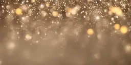 Festive abstract bokeh background - golden bokeh lights, beige - New Year, Anniversary, Wedding, banner