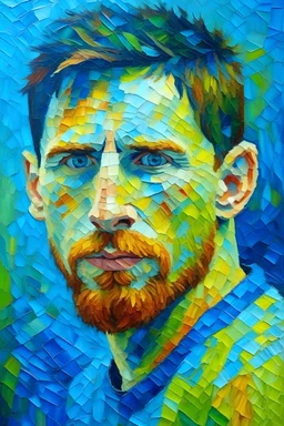 messi by van gogh