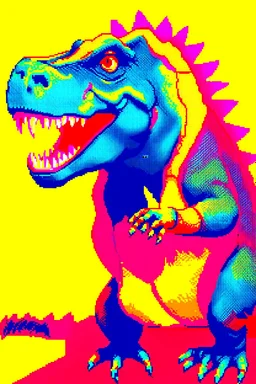 pop art pixels 1000 images warhol style x t rex