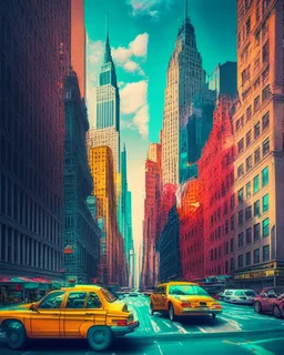 New York in color