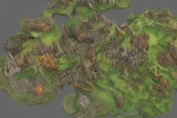 3d map, fantasy, adventure