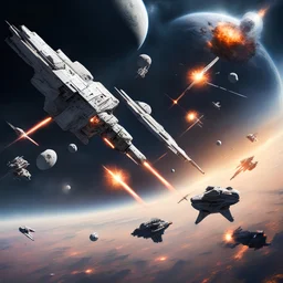 picture that depicts a space war
