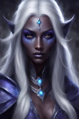 (masterpiece), best quality, expressive eyes, perfect face, fantasy female drow wizard