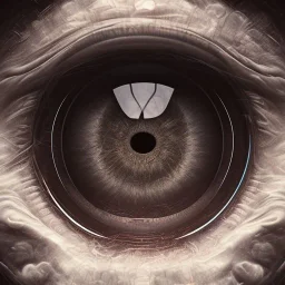 screaming face inside pupil of eye made of screaming face, realistic, intricate, 8k resolution, high-quality, fine-detail, digital art, detailed matte, volumetric lighting, dynamic lighting, photorealistic