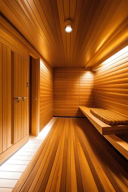 sauna luxury in desert Saturn