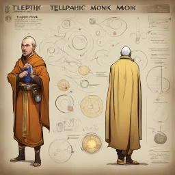 ConceptSheet: telepathic monk