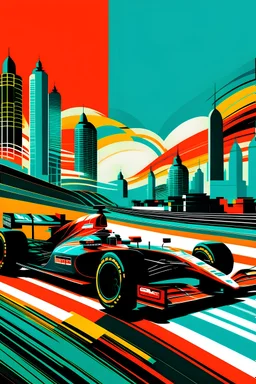 Design a poster for the grand prix Miami formula one race.