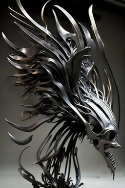 Metal sculpting without the details.