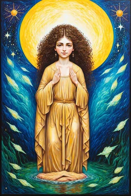 Wellspring of inner potential; Lowbrow Celestial Art