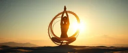 extrapolate a yoga twisted golden mean close up