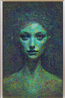 human middleware between systems that could probably talk directly to each other; a neo-surrealistic, expressionistic, lowbrow statement piece