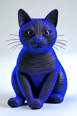 cat wire blue