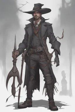 fantasy witch hunter man