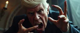 trump as pale man from pans labyrinth