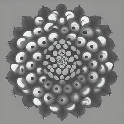 purple mandala in tibetan landscape