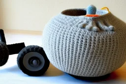 knitted cement mixer