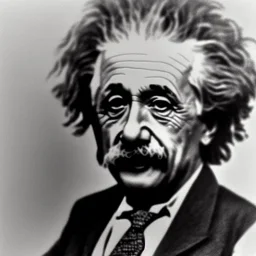 black and white photo of einstein