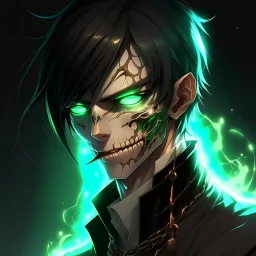 fantasy art, man, half-elf, young, noble, half mask, pale skin color