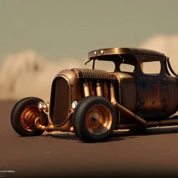 steam punk themed hot rod