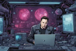 THE old Elon Musk dominates the world of cyberpunk