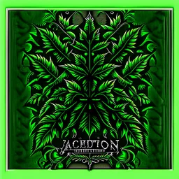 addiction dark green