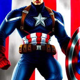 ultra detailed fullbody portrait of CAPTAIN AMERICA , extremely detailed digital painting, intrincate, extremely detailed face,crystal clear Big eyes, in the style of gabrielle del otto, mystical colors , perfectly centered image, perfect composition, rim light, beautiful lighting, 8k, stunning scene, raytracing