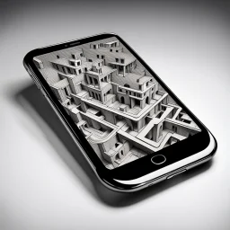 M. C. Escher designs a smartphone.