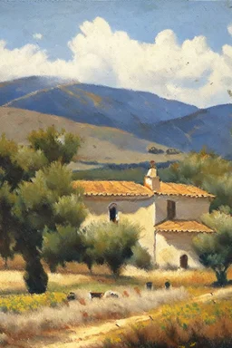 Spanish landscape painting