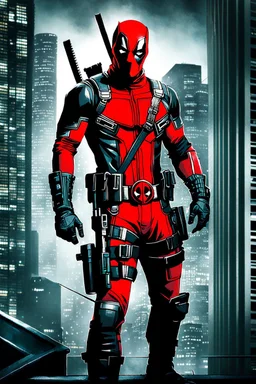 Cyberpunk Deadpool, photograph