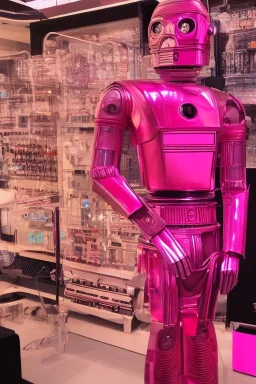 Pink C3P0