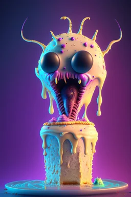 Soda pop cheesecake alien,8k