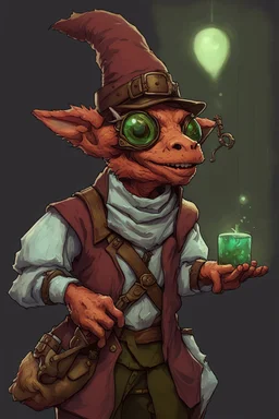 a kobold artificer from dnd