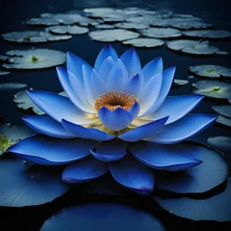 blue water lily hardtechno music industrial hardstyle dark rave ancient egypt aphrodisiac