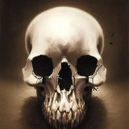 black lotus skull, digital art, rachel ruysch, santiago caruso, craig mullins, midjouney style,