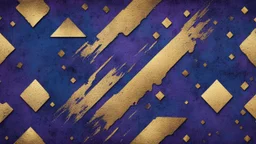 Hyper Realistic Navy-Blue & Purple Grungy-Retro-Artistic-Pattern with golden-embers Background